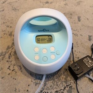 White Electric Breast Pump